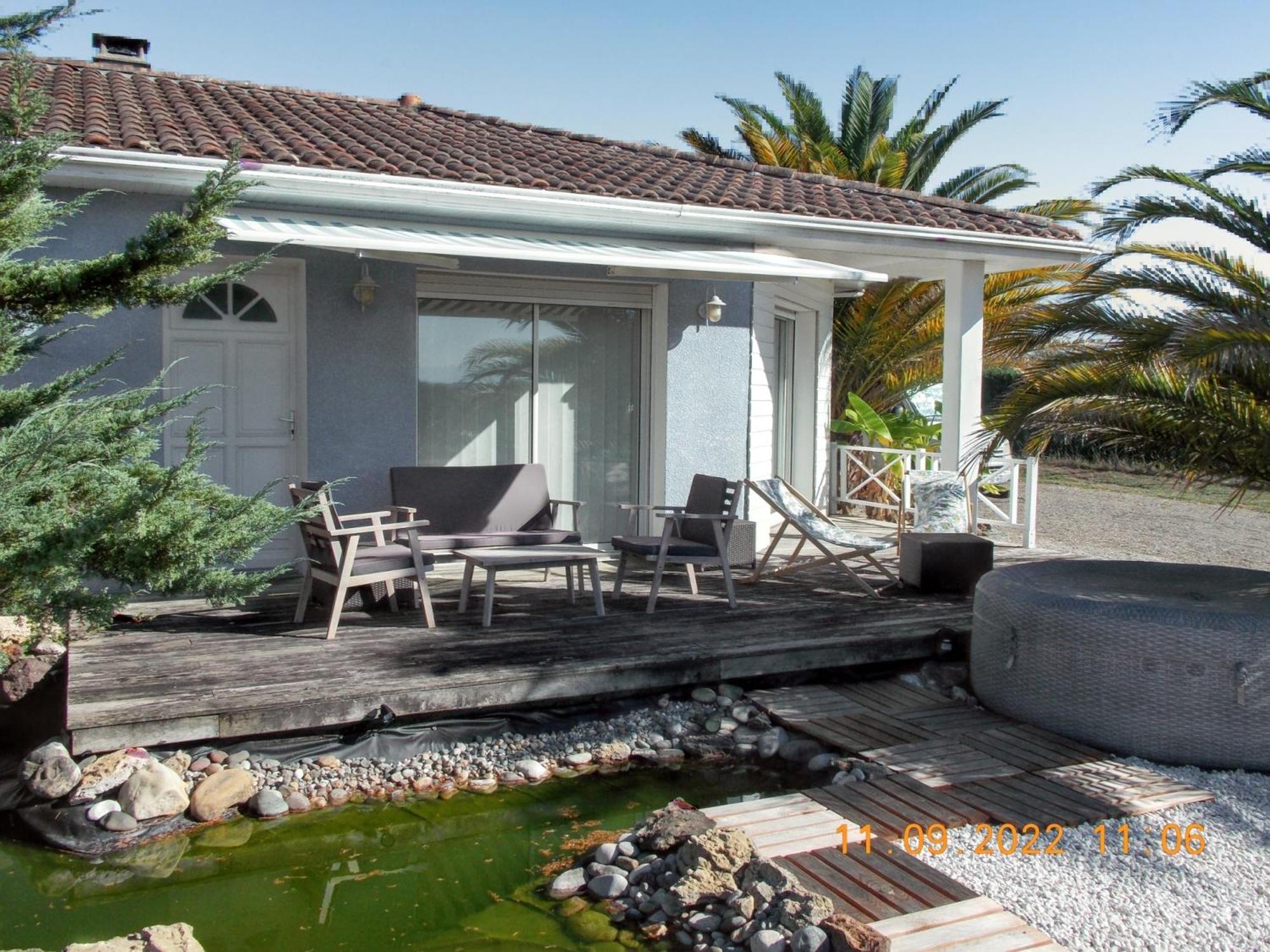 Maison Authentique Avec Spa Pres De Dax Et Son Jardin Villa Angoumé Eksteriør billede